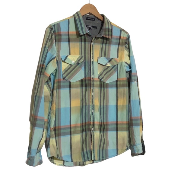 Carbon Plaid Button Up Shirt - Picture 4 of 11